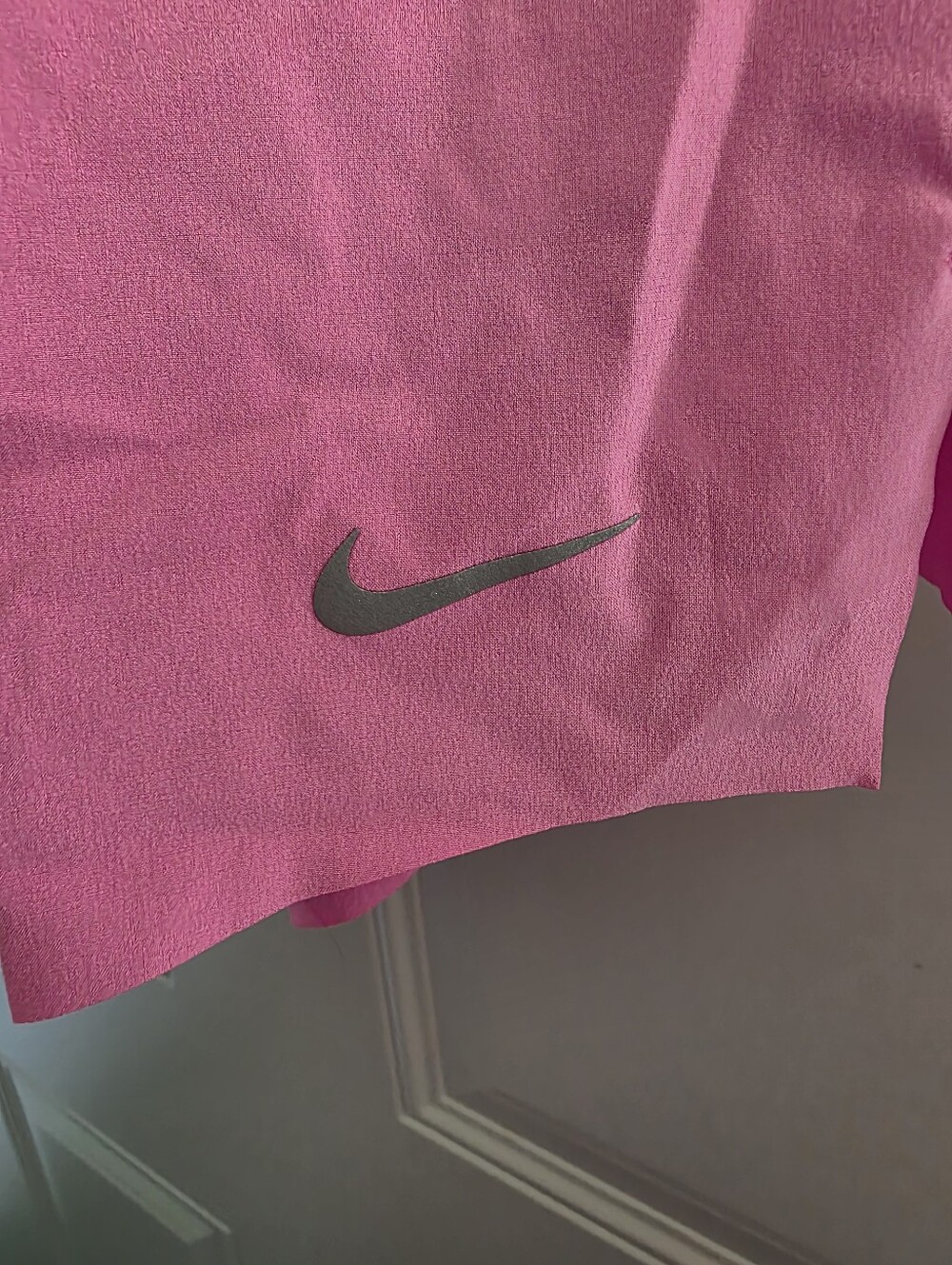 Nike Women’s Pink Running Shorts with Liner Size XXL-New With Tags - Picture 2 of 5